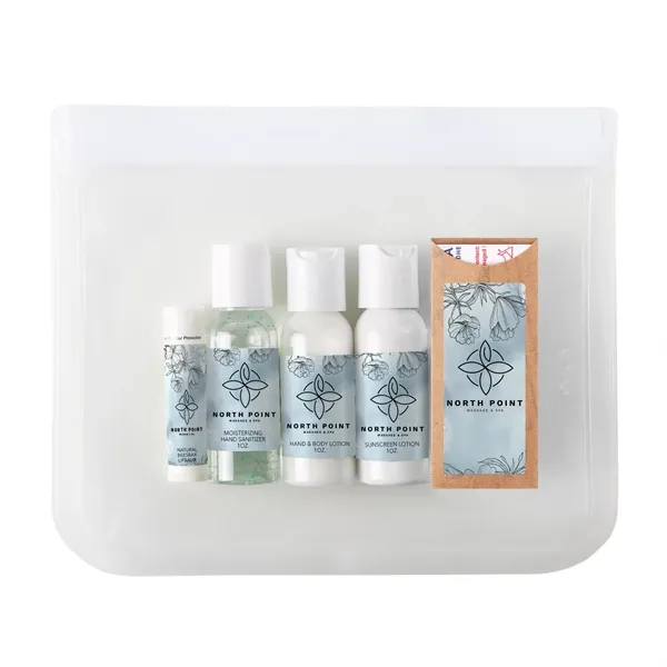 Includes a natural beeswax SPF 15 lip moisturizer, moisturizing hand sanitizer,... from ASI 61966 HPG / Mixie