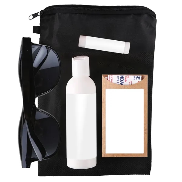 Kit includes sunscreen, aloe gel, natural beeswax lip moisturizer, & Deet-Free... from ASI 61966 HPG / Mixie