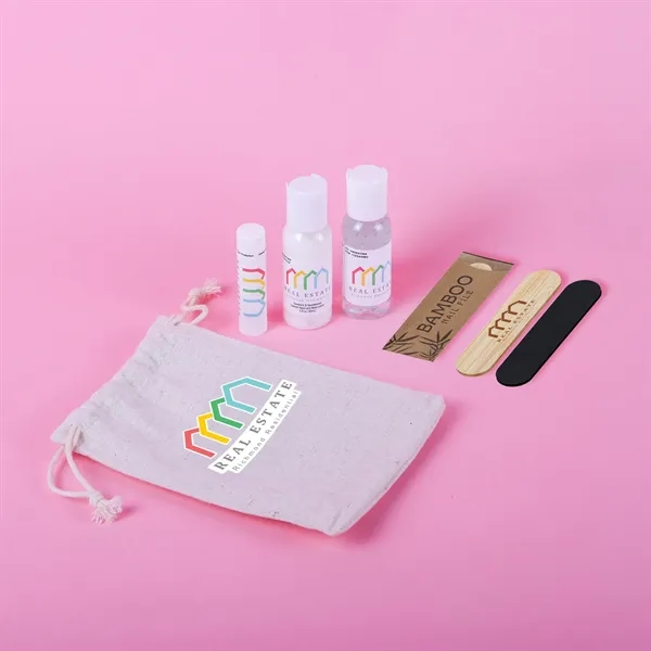 A relaxing kit with natural beeswax lip moisturizer, fabric spray, hand... from ASI 61966 HPG / Mixie