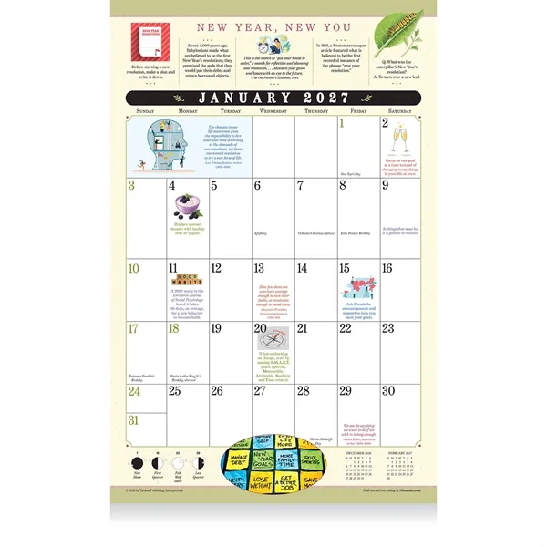 13 month appointments and events calendar.... from ASI 61966 HPG / Beacon Promotions HPG Gold