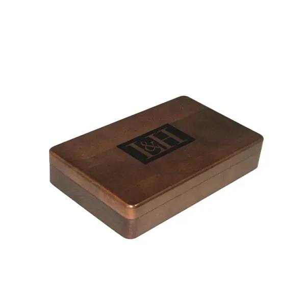 Solid wood box with precision cut lid.... from ASI 88156 Solid Dimensions Inc