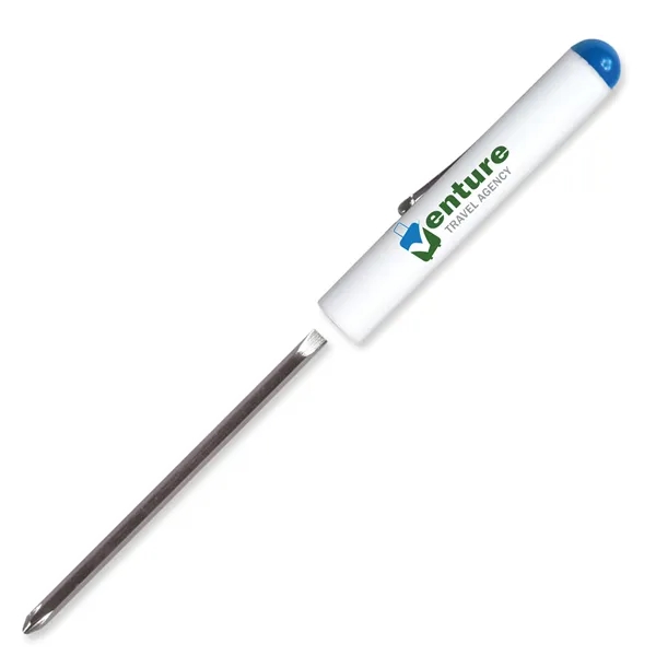 0.50"H x 5.13"W reversible flat blade screwdriver 1/8" Flat and #0... from ASI 54040 Fey Promo / Mi Line by Fey