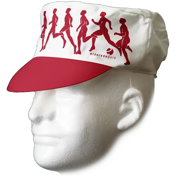 Duck painter cap with molded visor, elastic back, and crepe sweatband.... from ASI 31260 AdCapitol