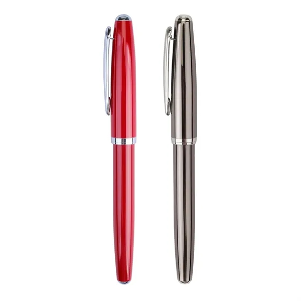 Stanford Roller Brass Cap-Off Rollerball Pen... from ASI 46755 Cosmo Promos