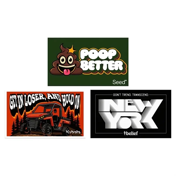 All-Purpose Sticker... from ASI 88060 Snugz/USA Inc