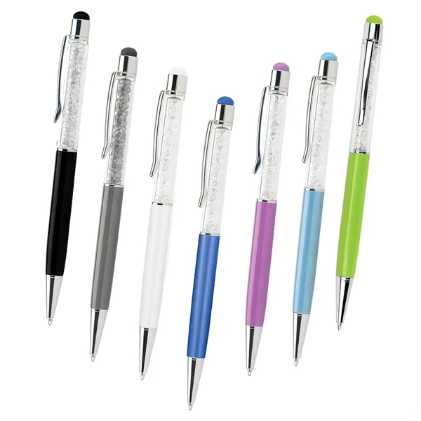 Cappella Crystal Metal Stylus Ballpoint.... from ASI 46755 Cosmo Promos