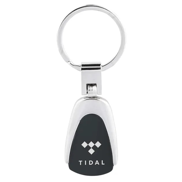 Keychain made of metal with a vibrant colored surface for your... from ASI 46755 Cosmo Promos