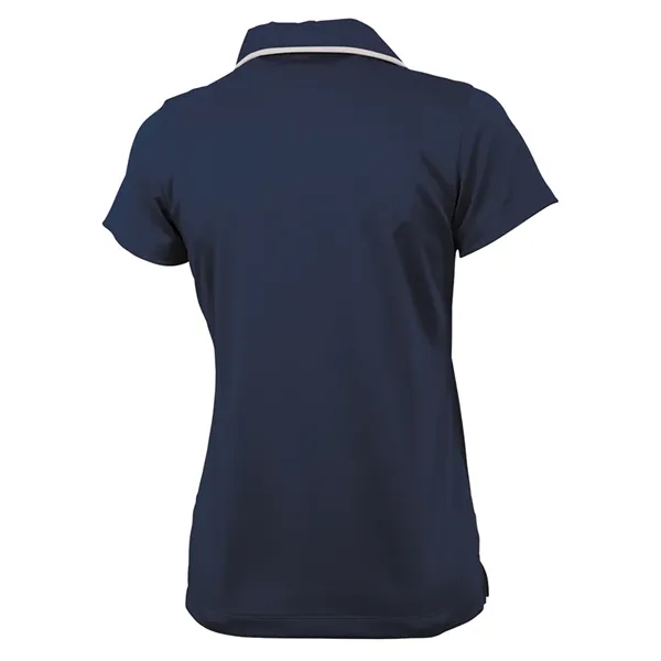 Women's classic 100% polyester pique knit wicking polo shirt with TopShield™... from ASI 44620 Charles River Apparel