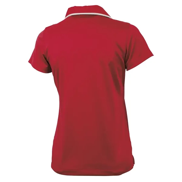 Women's classic 100% polyester pique knit wicking polo shirt with TopShield™... from ASI 44620 Charles River Apparel