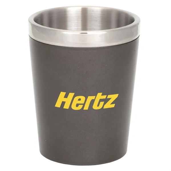 Cocktail Cup 7 oz. Double Wall Stainless Steel and Acrylic... from ASI 46755 Cosmo Promos
