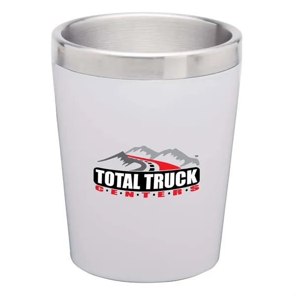 Cocktail Cup 7 oz. Double Wall Stainless Steel and Acrylic... from ASI 46755 Cosmo Promos