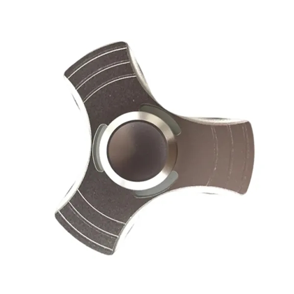 Aluminum alloy fingertip spinner stress relieving desk toy with laser engraving... from ASI 37218 Athena Promo (tm)