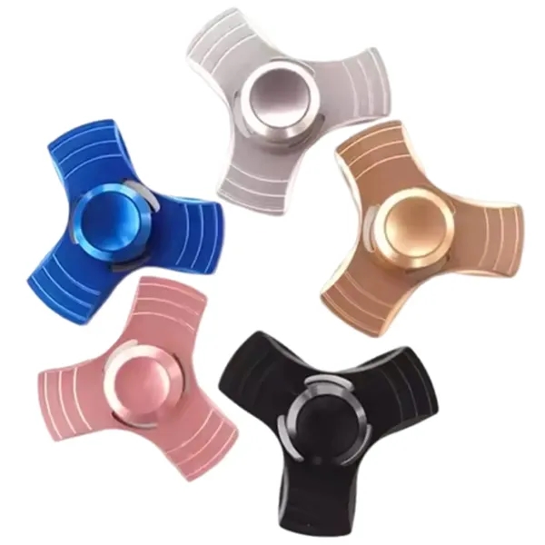 Aluminum alloy fingertip spinner stress relieving desk toy with laser engraving... from ASI 37218 Athena Promo (tm)