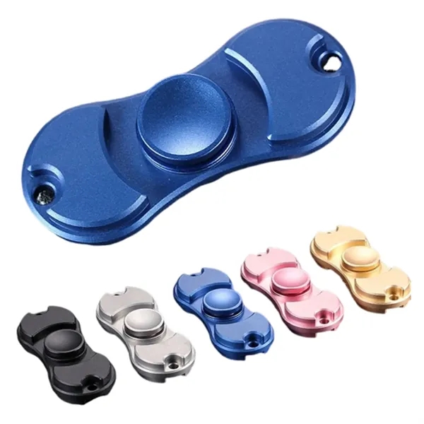 Stress relief fingertip spinner made of aluminum alloy with laser engraving... from ASI 37218 Athena Promo (tm)