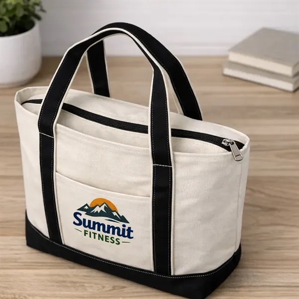 Trailhead Zippered Canvas Tote - Price includes one color, one position... from ASI 30112 ACE Products