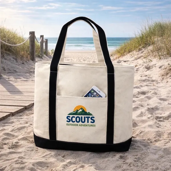 Trailhead Zippered Canvas Tote - Price includes one color, one position... from ASI 30112 ACE Products