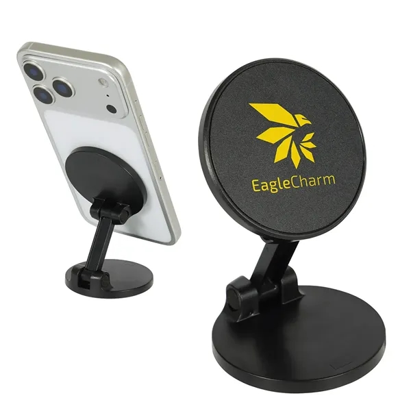 Magnetic Collapsible Phone Stand with Magnetic Base... from ASI 36730 Ariel Premium Supply Inc