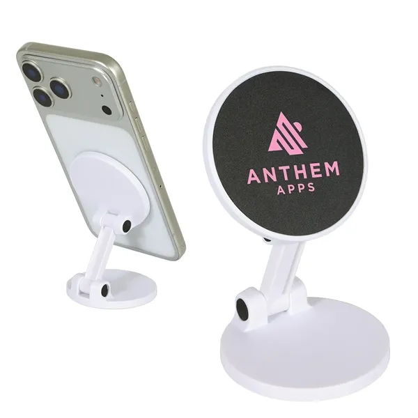 Magnetic Collapsible Phone Stand with Magnetic Base... from ASI 36730 Ariel Premium Supply Inc