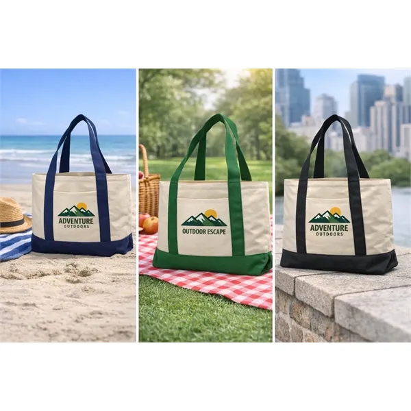 Harbor Classic Canvas Tote - Price includes one color, one position... from ASI 30112 ACE Products