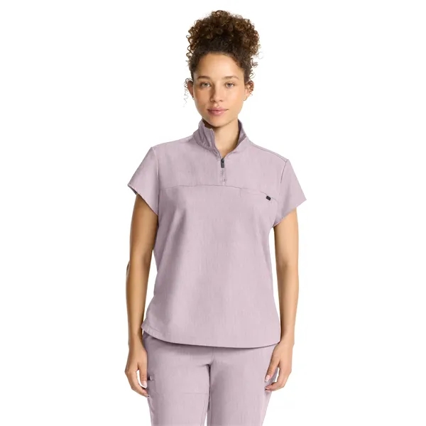Healing Hands - HH Quest - Women's 1-Pocket Partial Zip Top... from ASI 86018 Scrub Authority