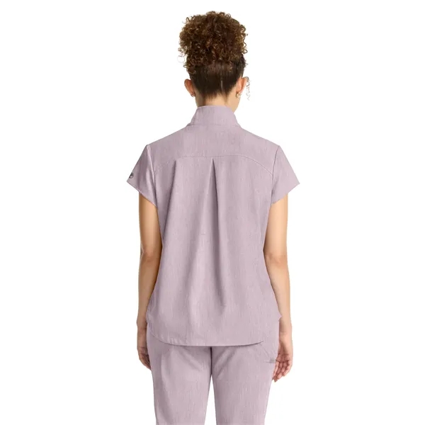 Healing Hands - HH Quest - Women's 1-Pocket Partial Zip Top... from ASI 86018 Scrub Authority