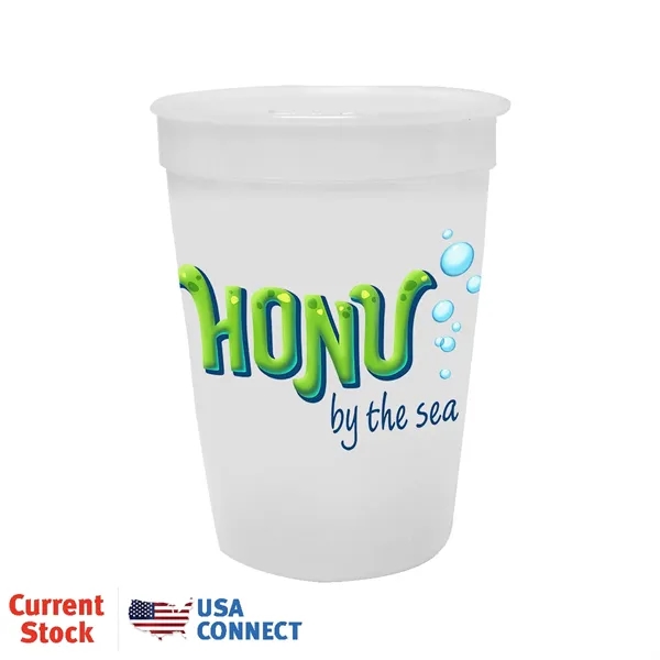 12 oz. Smooth Stadium Cup, Full Color Digital - USA Connect... from ASI 30270 Aakron Line