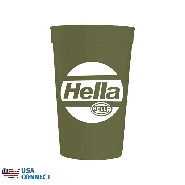 22 oz. Smooth Stadium Cup - USA Connect... from ASI 30270 Aakron Line