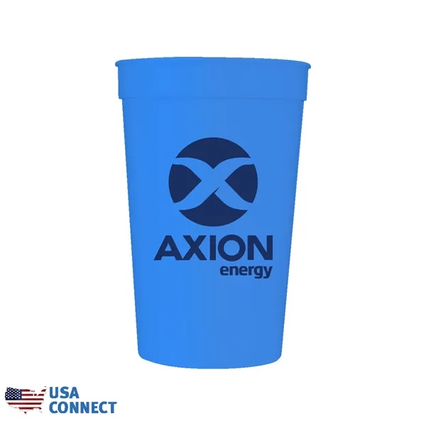 22 oz. Smooth Stadium Cup - USA Connect... from ASI 30270 Aakron Line