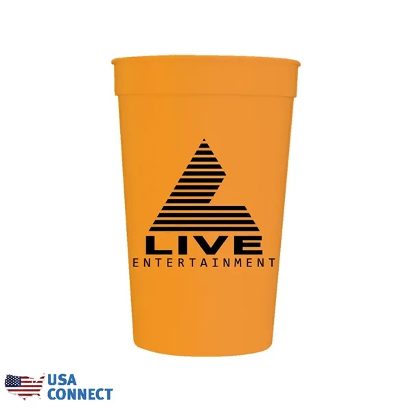 22 oz. Smooth Stadium Cup - USA Connect... from ASI 30270 Aakron Line