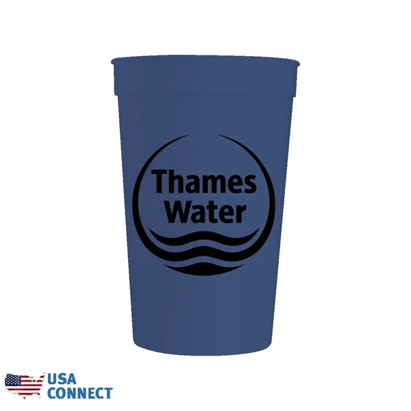 22 oz. Smooth Stadium Cup - USA Connect... from ASI 30270 Aakron Line