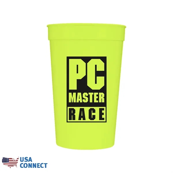 22 oz. Smooth Stadium Cup - USA Connect... from ASI 30270 Aakron Line