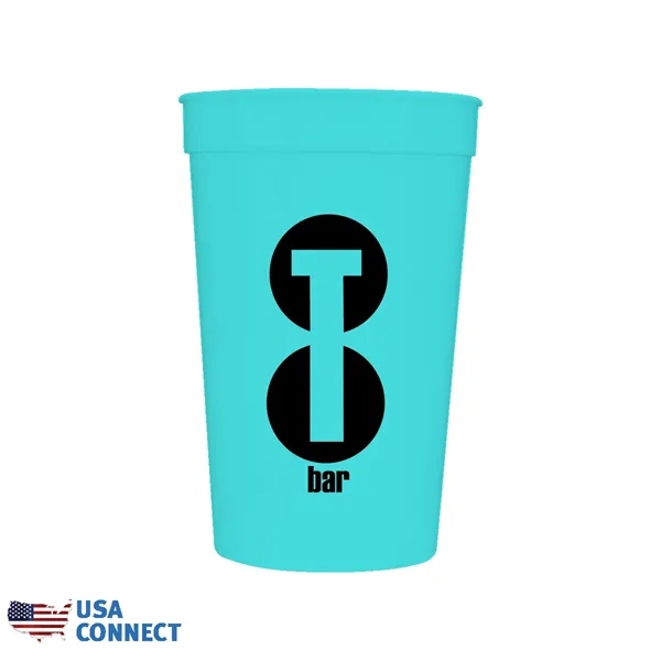 22 oz. Smooth Stadium Cup - USA Connect... from ASI 30270 Aakron Line