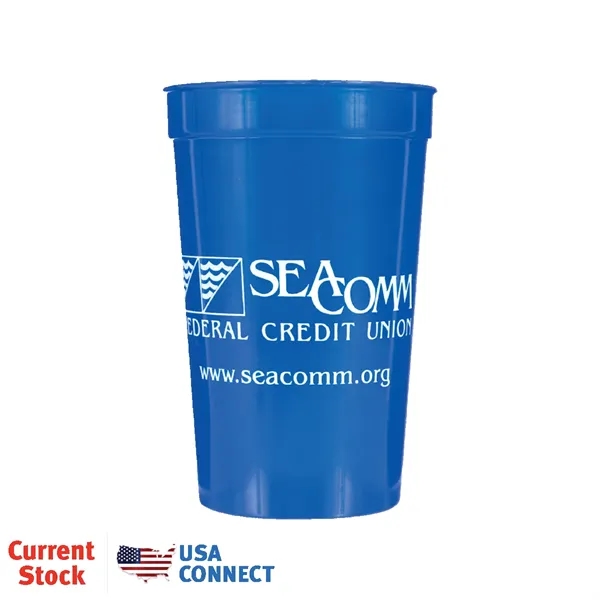 22 oz. Smooth Stadium Cup - USA Connect... from ASI 30270 Aakron Line
