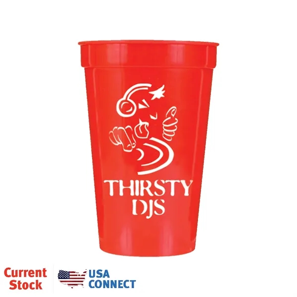 22 oz. Smooth Stadium Cup - USA Connect... from ASI 30270 Aakron Line