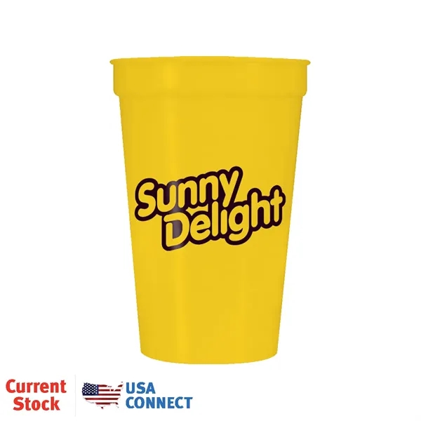 22 oz. Smooth Stadium Cup - USA Connect... from ASI 30270 Aakron Line