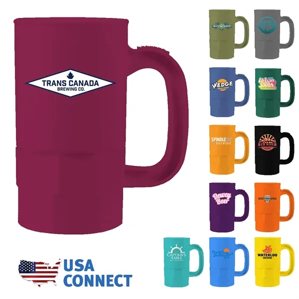 14 oz. Beer Stein (1 Side), Full Color Digital - USA... from ASI 30270 Aakron Line