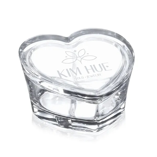 Heart shape crystal jewelry box.... from ASI 84592 St Regis Group