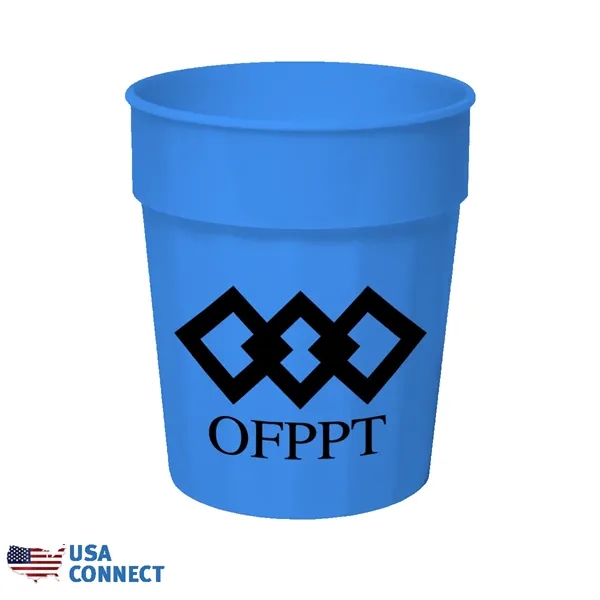 17 OZ. Fluted Stadium Cup - USA Connect... from ASI 30270 Aakron Line