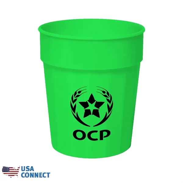 17 OZ. Fluted Stadium Cup - USA Connect... from ASI 30270 Aakron Line
