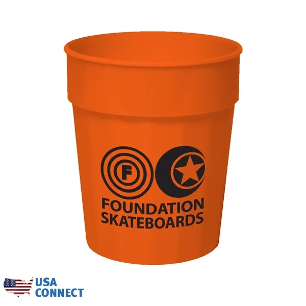 17 OZ. Fluted Stadium Cup - USA Connect... from ASI 30270 Aakron Line