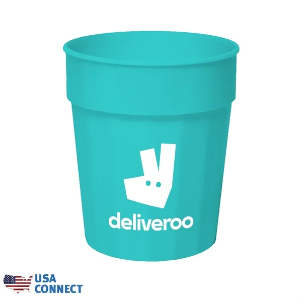 17 OZ. Fluted Stadium Cup - USA Connect... from ASI 30270 Aakron Line