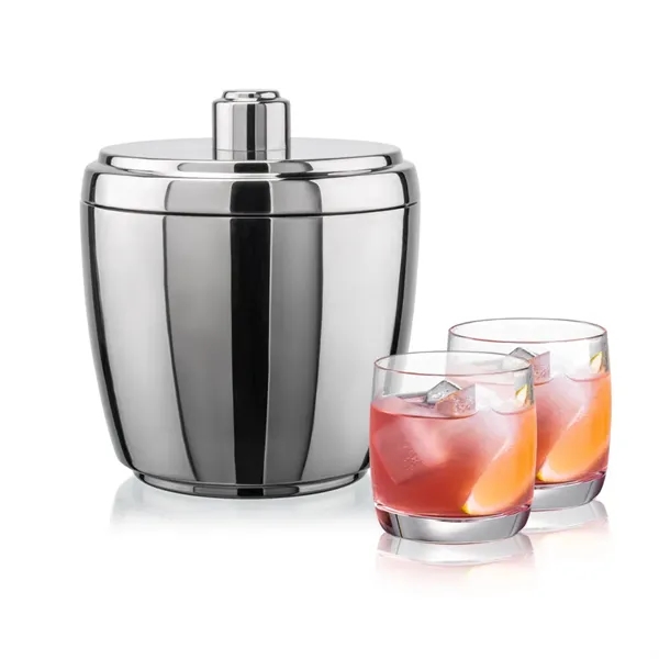 The Pescara Ice Bucket & On-the-Rocks Set combines modern style with... from ASI 84592 St Regis Group