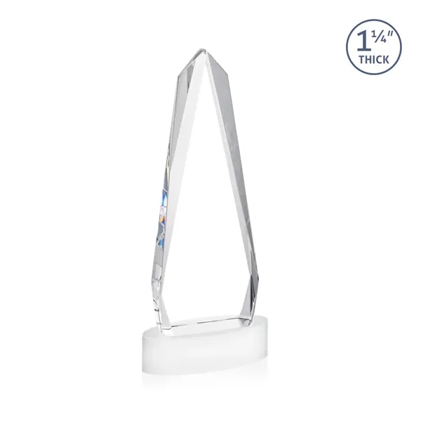 Cheswick VividPrint™ Award on Alberton Base - White... from ASI 84592 St Regis Group / St Regis