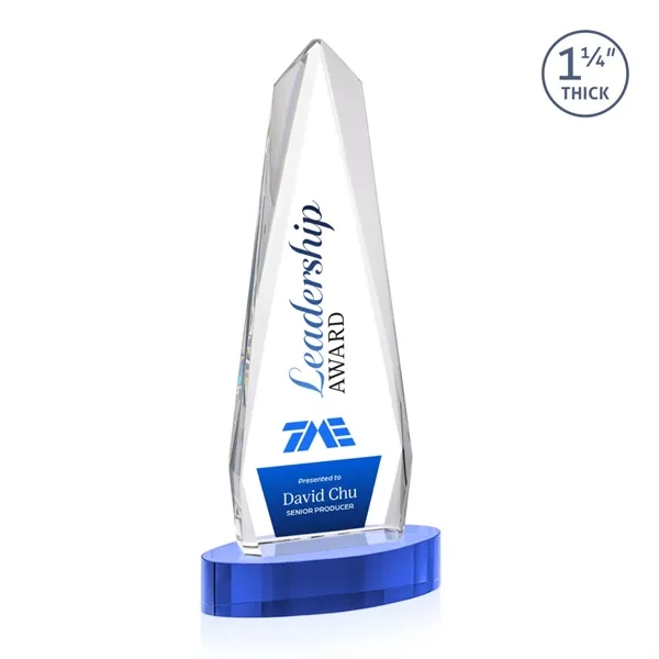 Cheswick VividPrint™ Award on Alberton Base - Sky Blue... from ASI 84592 St Regis Group / St Regis