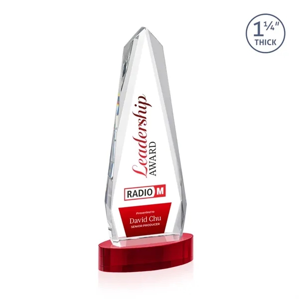 Cheswick VividPrint™ Award on Alberton Base - Red... from ASI 84592 St Regis Group / St Regis