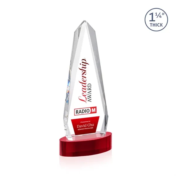 Cheswick VividPrint™ Award on Alberton Base - Red... from ASI 84592 St Regis Group / St Regis