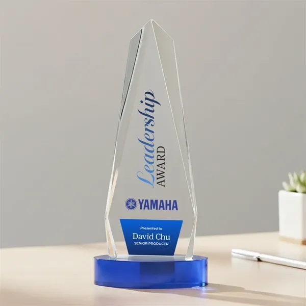 Cheswick VividPrint™ Award on Alberton Base - Blue... from ASI 84592 St Regis Group / St Regis