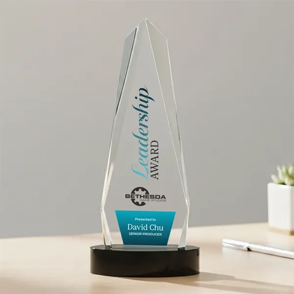 Cheswick VividPrint™ Award on Alberton Base - Black... from ASI 84592 St Regis Group / St Regis