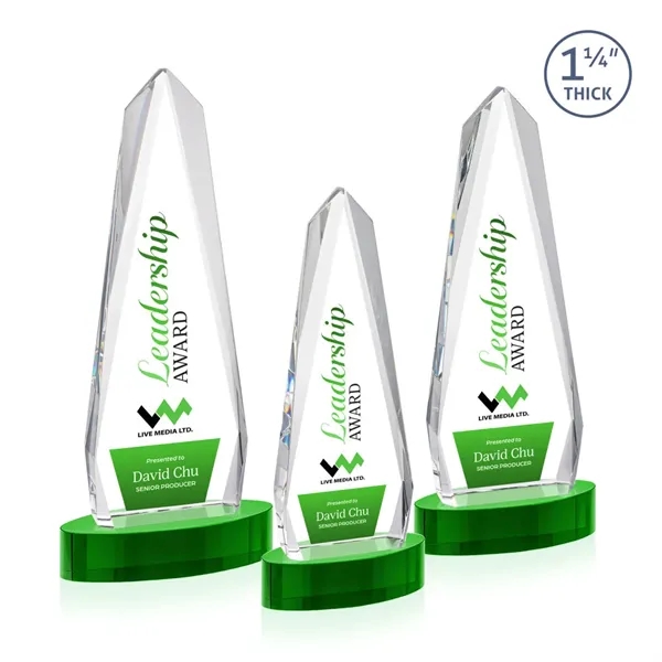 Cheswick VividPrint™ Award on Alberton Base - Green... from ASI 84592 St Regis Group / St Regis