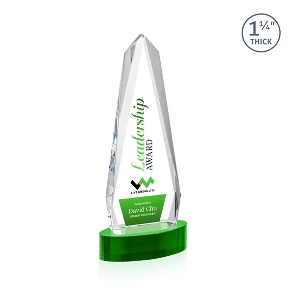 Cheswick VividPrint™ Award on Alberton Base - Green... from ASI 84592 St Regis Group / St Regis